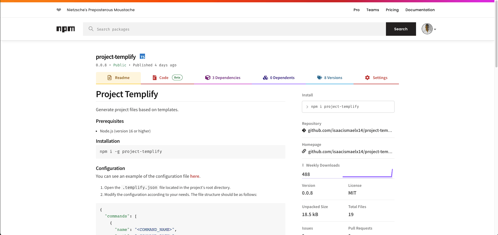 Project Templify